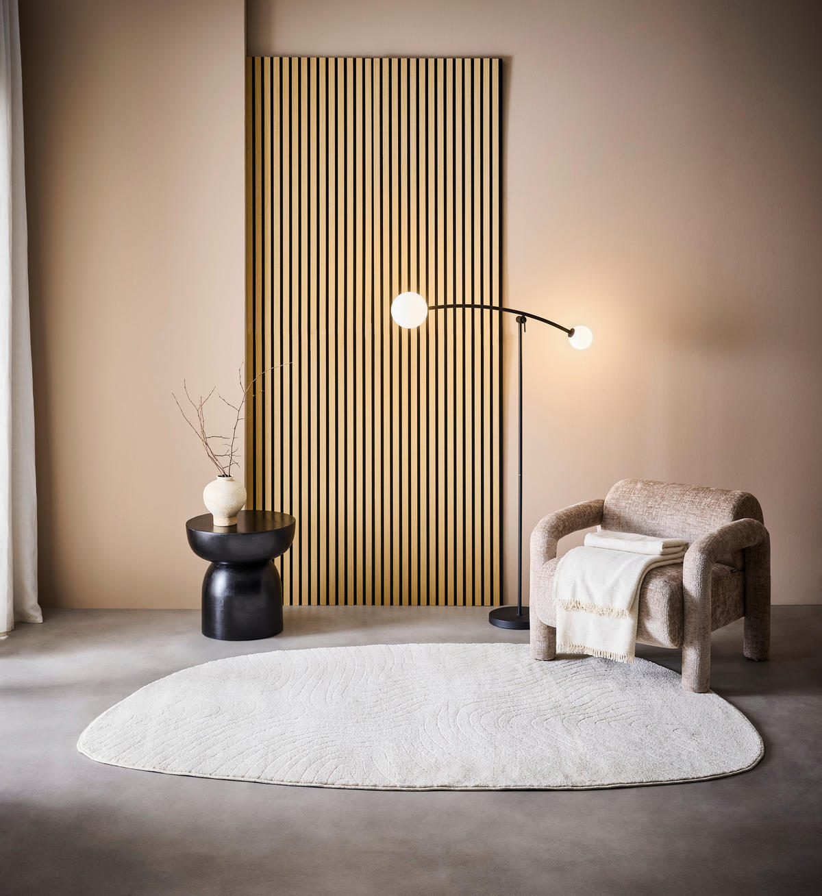 WEBTEPPICH 160/230 cm Beige  - Beige, Design, Textil (160/230cm) - Novel