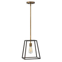 HÄNGLAMPA Elstead Fulton 25.4/38  cm  - svart/guldfärgad, Klassisk, metall (25.4/38 cm) - Elstead Lighting