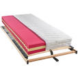 MATRATZENSET 90/200 cm  - Buchefarben, KONVENTIONELL, Holz (90/200cm) - Novel