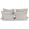 ZIERKISSENSET   70-50/60-25/10 cm  - Beige, Modern, Textil (70-50/60-25/10cm) - MID.YOU