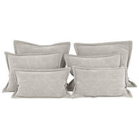 ZIERKISSENSET   70-50/60-25/10 cm  - Beige, Modern, Textil (70-50/60-25/10cm) - MID.YOU