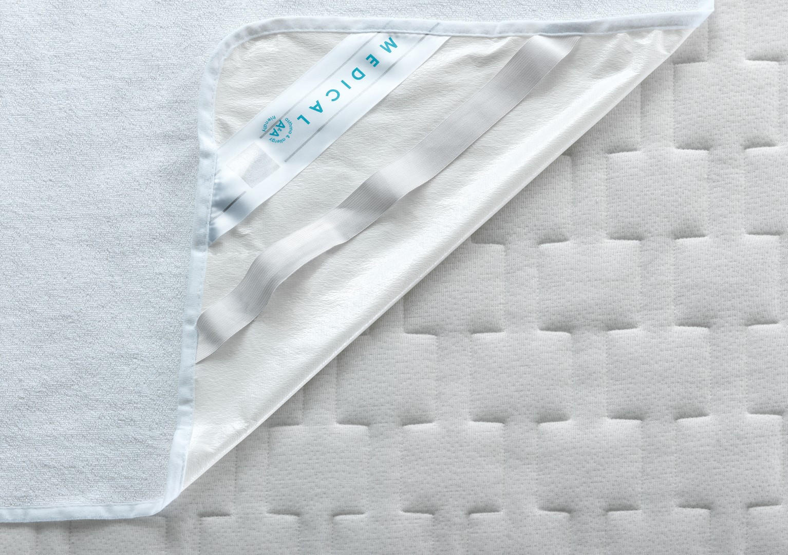 NADLOŽAK ZA MADRAC 90/200 cm - bijela, Konvencionalno, tekstil (90/200cm) - Sleeptex