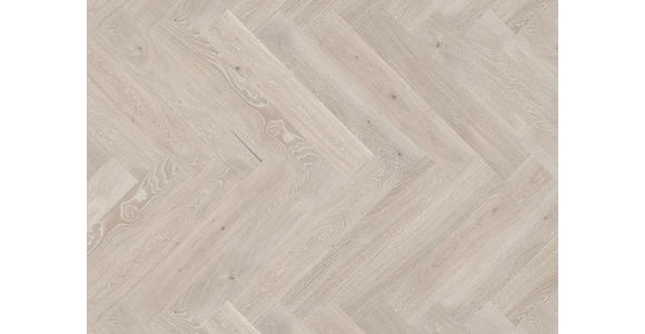 FISCHGRÄT Eiche Pudding per m² - Eichefarben, Design, Holz (72,5/13/1,4cm) - Ambiente