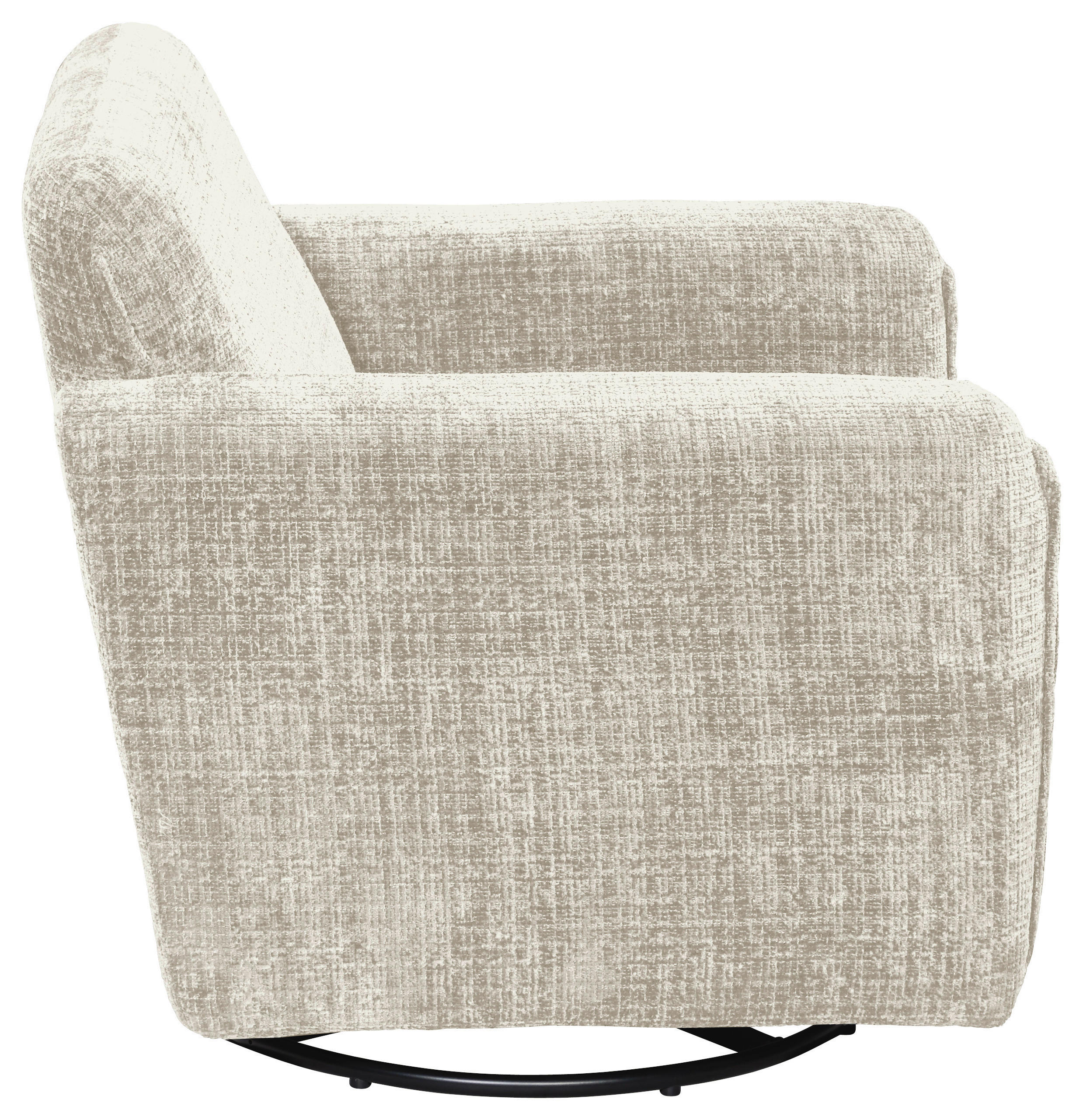 Thumbnail - Livetastic Sessel Mika, Beige, Textil, 76x78x81 cm, Made in EU, Sitzfläche 360° drehbar, Wippfunktion, Wohnzimmer, Sesse...