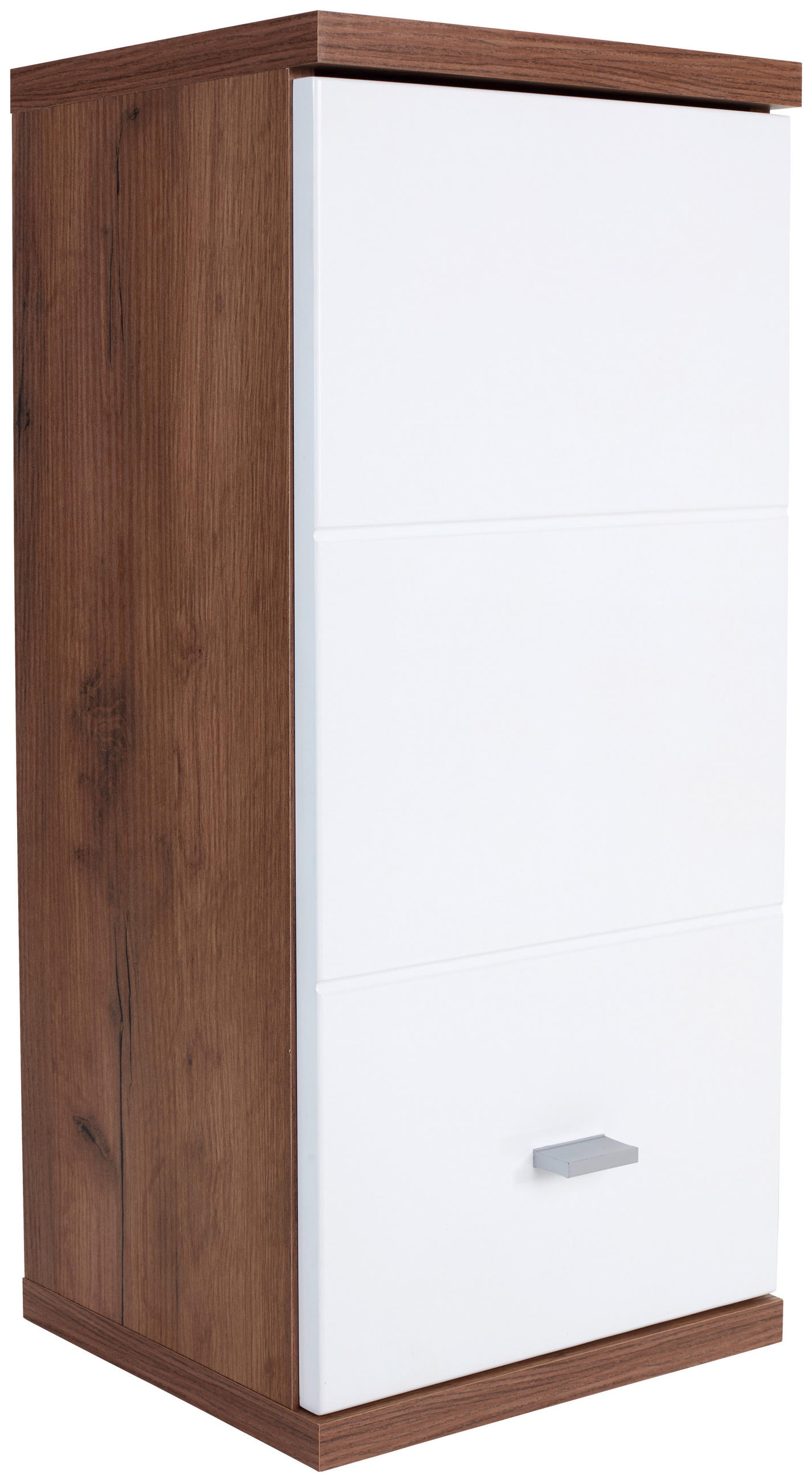 HÄNGESCHRANK 35/70/25 cm  - Eichefarben/Alufarben, KONVENTIONELL, Holzwerkstoff/Kunststoff (35/70/25cm) - MID.YOU
