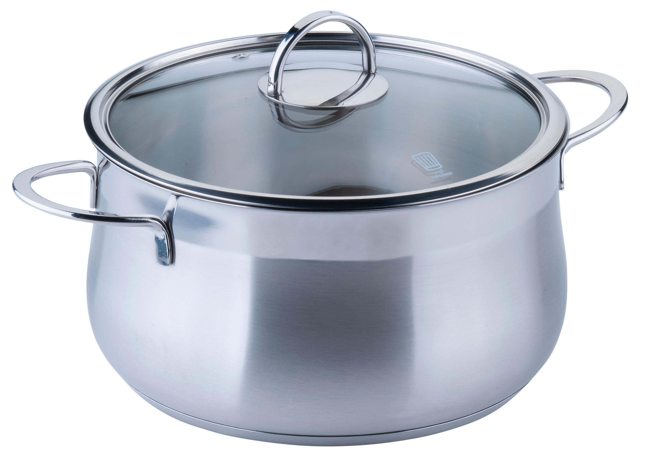 KOCHTOPF Chefkoch 3,0 L  - Silberfarben, Basics, Metall (24cm) - Chefkoch+Fackelmann