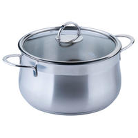 KOCHTOPF Chefkoch 3,0 L  - Silberfarben, Basics, Metall (24cm) - Chefkoch+Fackelmann