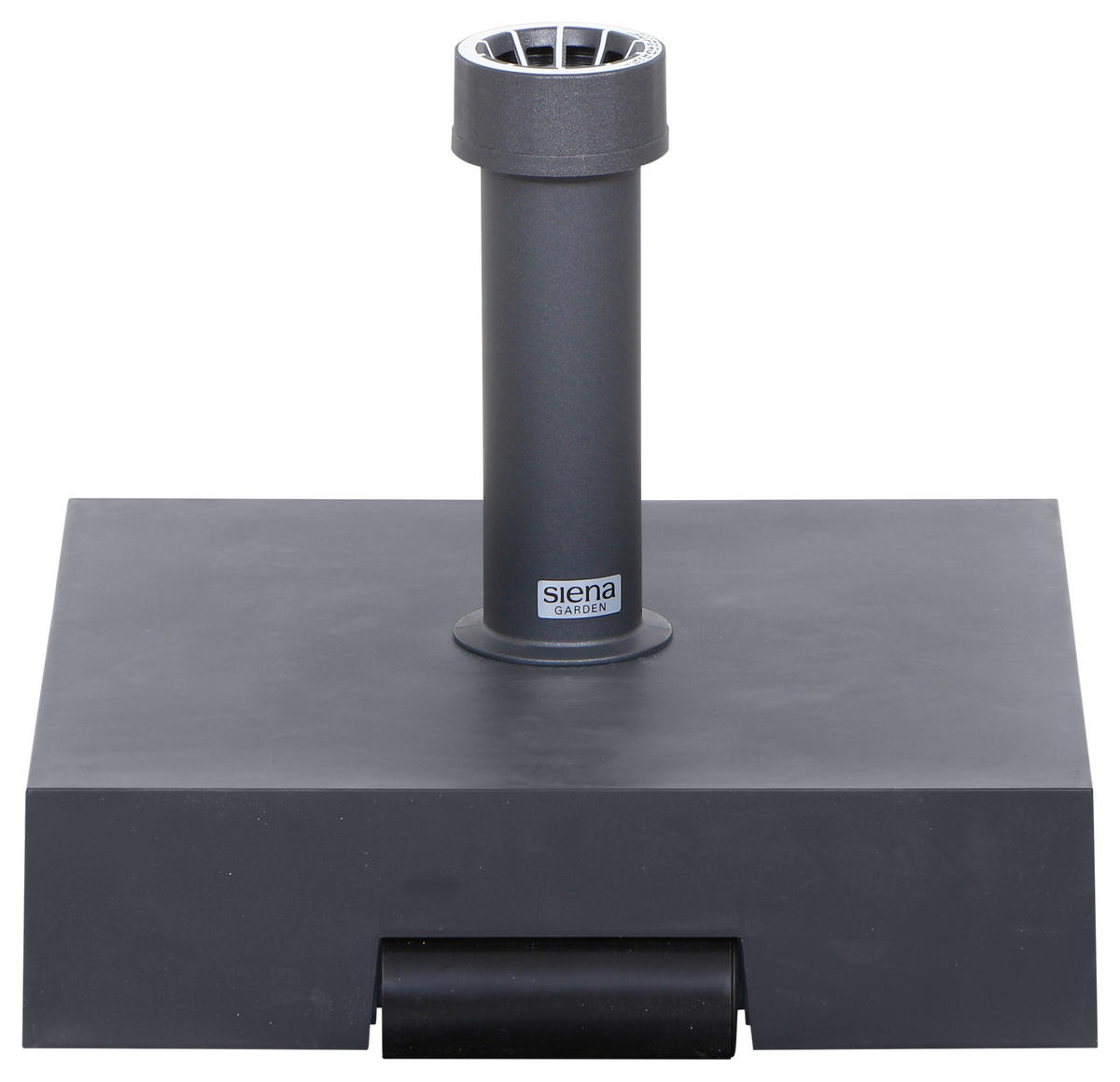 SONNENSCHIRMSTÄNDER - Anthrazit, KONVENTIONELL, Kunststoff/Stein (40/11/40cm) - Siena Garden