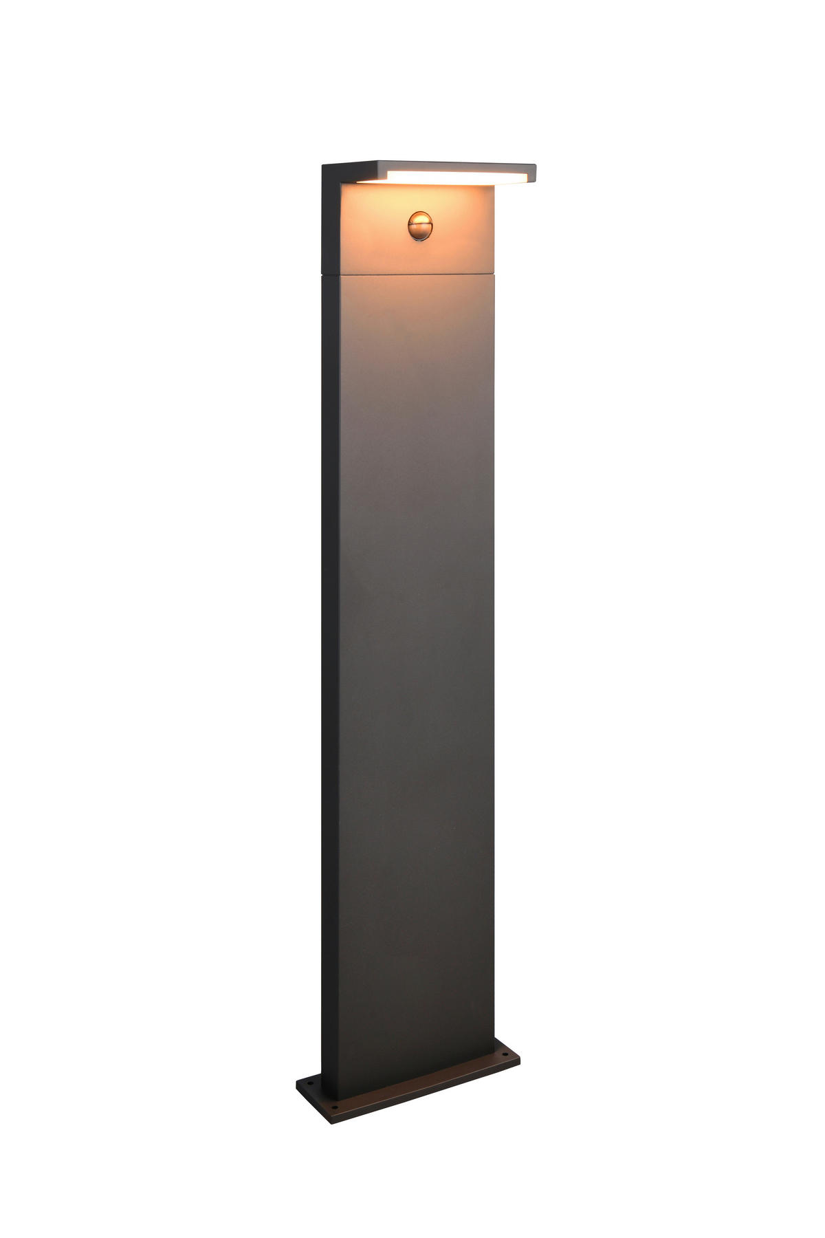 WEGELEUCHTE RavI 22/100/14 cm  - Anthrazit/Weiß, Design, Kunststoff/Metall (22/100/14cm) - Trio Leuchten