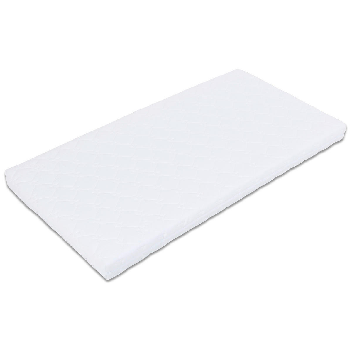 KINDERMATRATZE BABYBAY  140/70 cm    - Weiß, Basics, Textil (140/70cm) - Babybay