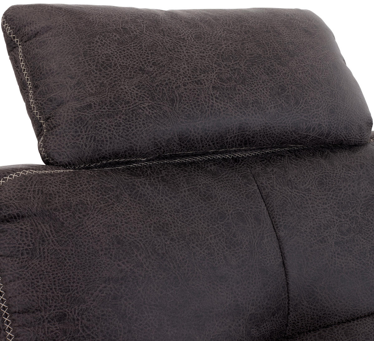 ECKSOFA in Anthrazit  - Anthrazit/Beige, Modern, Textil/Metall (237/219cm) - Sit & More