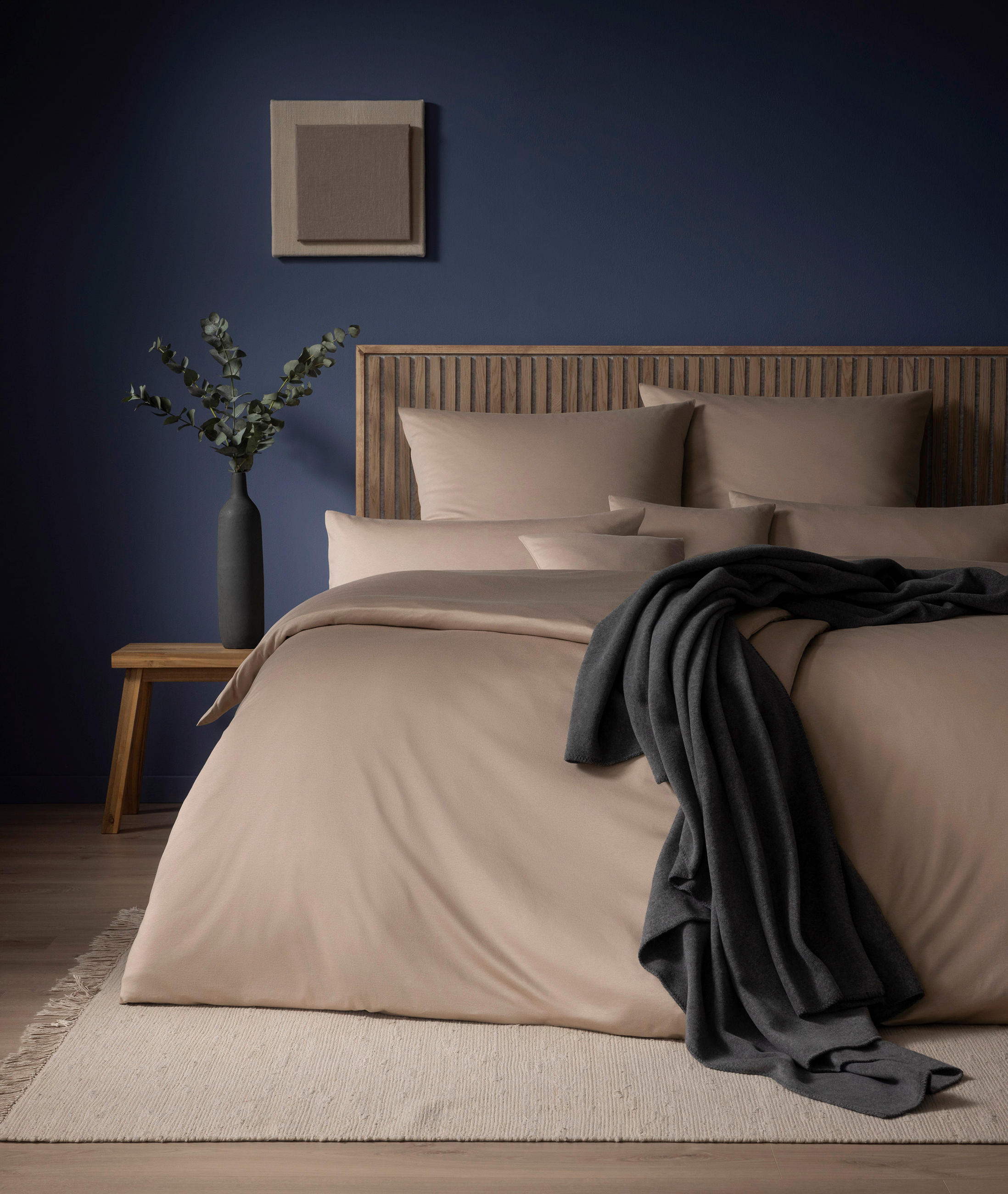 BETTWÄSCHE Atelier Interlock-Jersey 135/200 cm  - Braun, Design, Textil (135/200cm) - Estella