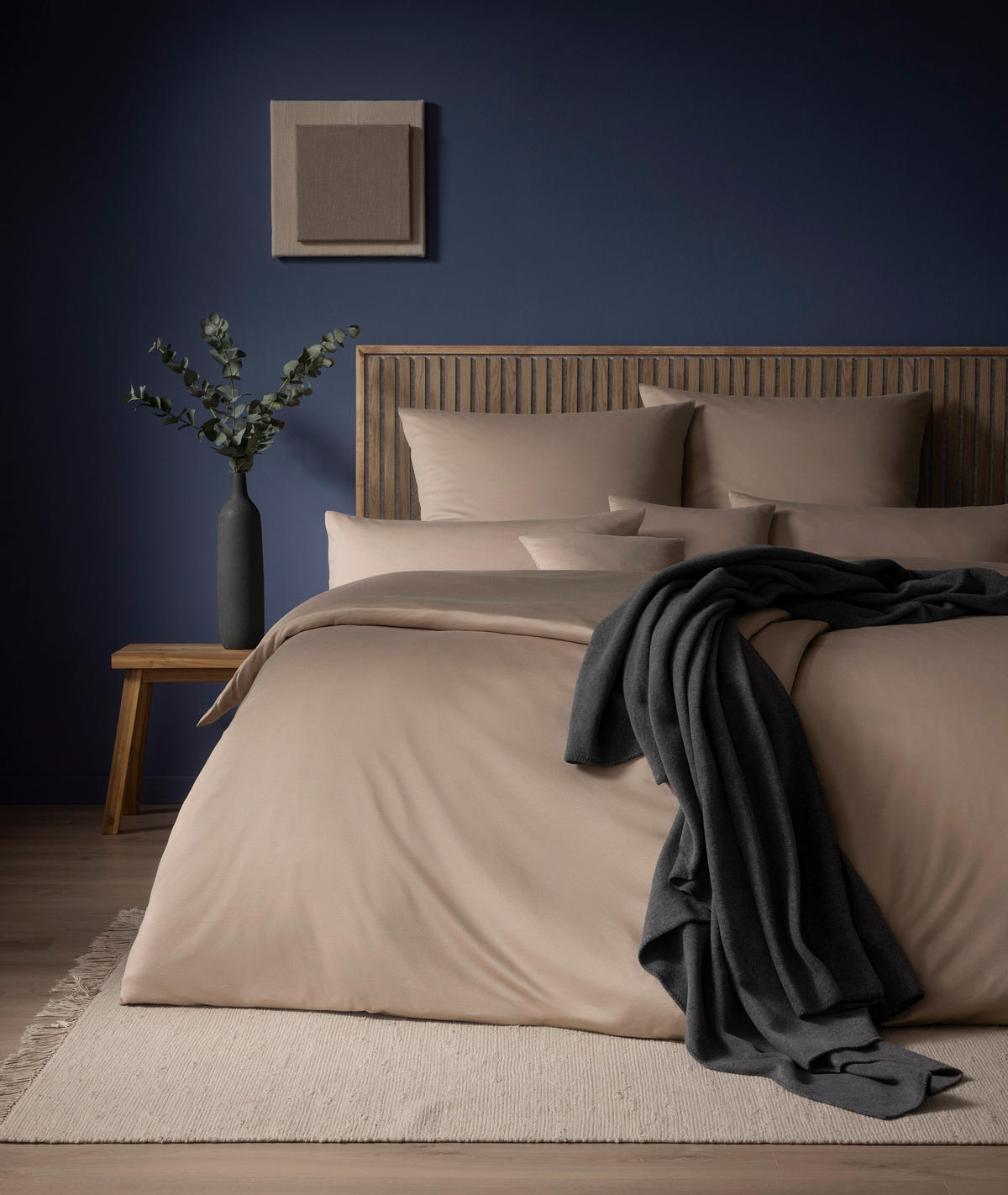 BETTWÄSCHE Atelier Interlock-Jersey 135/200 cm  - Braun, Design, Textil (135/200cm) - Estella