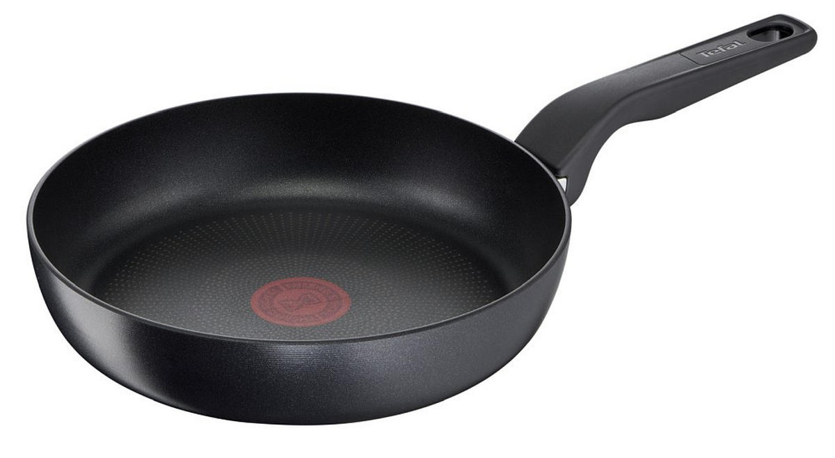 BRATPFANNE HARD TITANIUM PRO 24 cm  - Schwarz, Basics, Metall (24cm) - Tefal