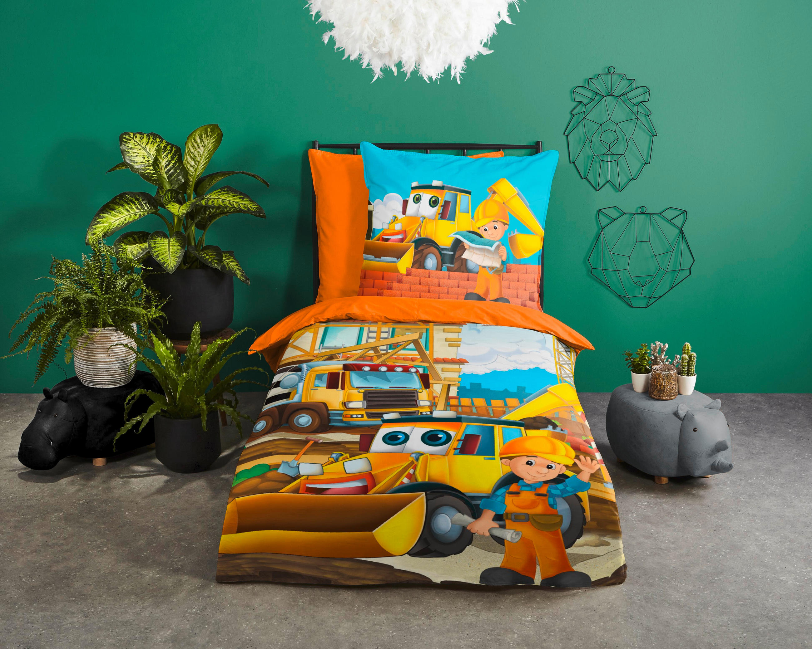 JUGENDBETTWÄSCHE 135/200 cm  - Multicolor, Design, Textil (135/200cm)