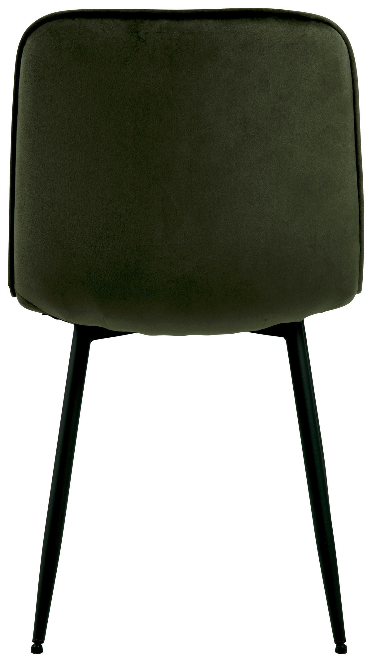 STOL stål sammet  - olivgrön/svart, Klassisk, metall/textil (46/86,5/56cm) - Best Price