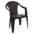 GARTENSESSEL - Anthrazit, Basics, Kunststoff (55/82/54cm) GARTENSESSEL - Anthrazit, Basics, Kunststoff (55/82/54cm)