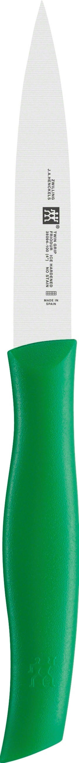 GARNIERMESSER TWIN Grip  - Edelstahlfarben/Grün, Basics, Kunststoff/Metall - Zwilling