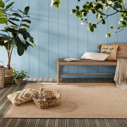 OUTDOORTEPPICH 133/170 cm Aruba Alfresco Beige - Beige, Basics, Textil (133/170cm) - Xora