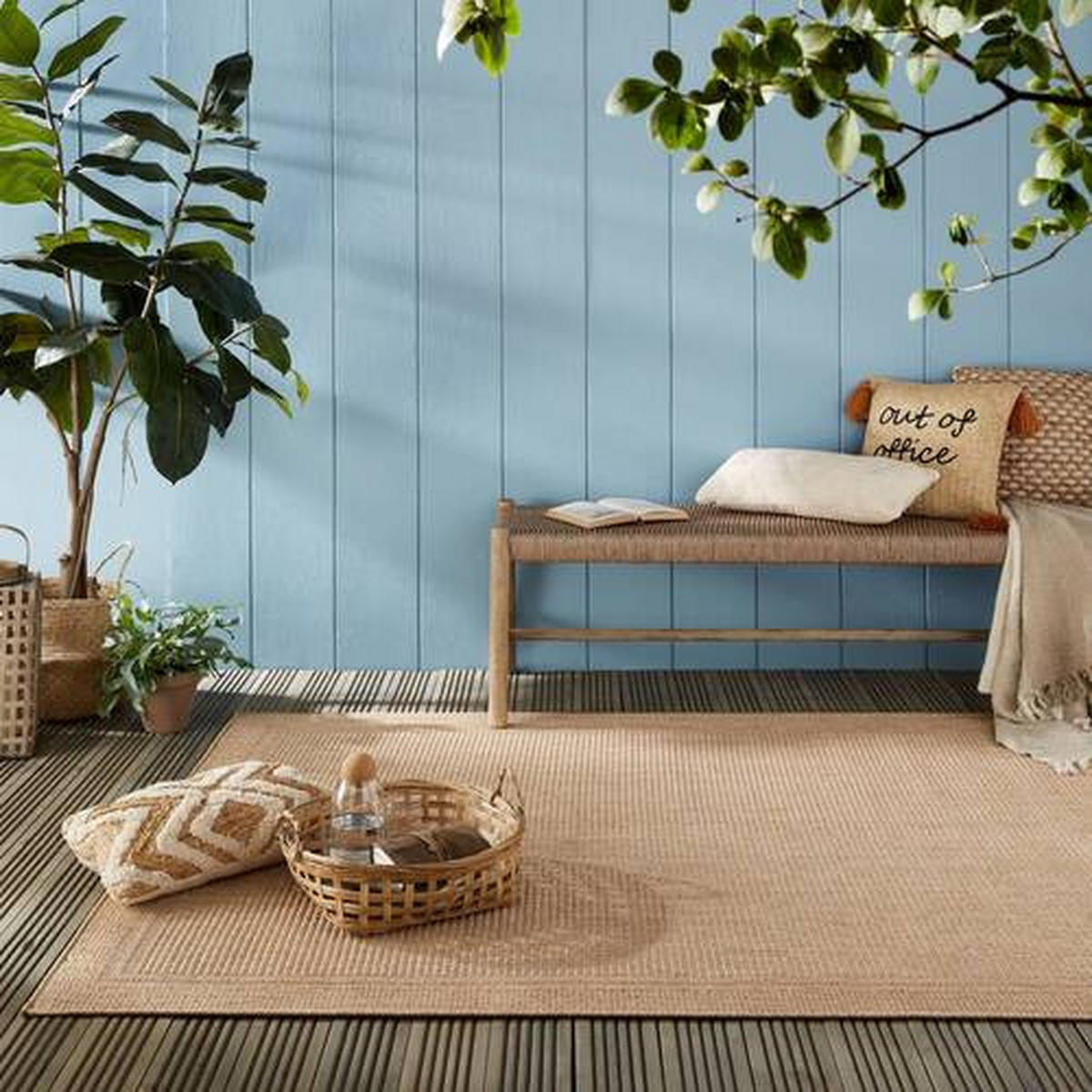 OUTDOORTEPPICH 160/230 cm Aruba Alfresco Beige  - Beige, Basics, Textil (160/230cm)