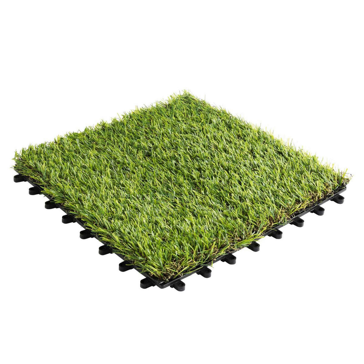 TERRASSENFLIESE Grün  - Grün, Basics, Kunststoff (30/30cm) - Floordirekt