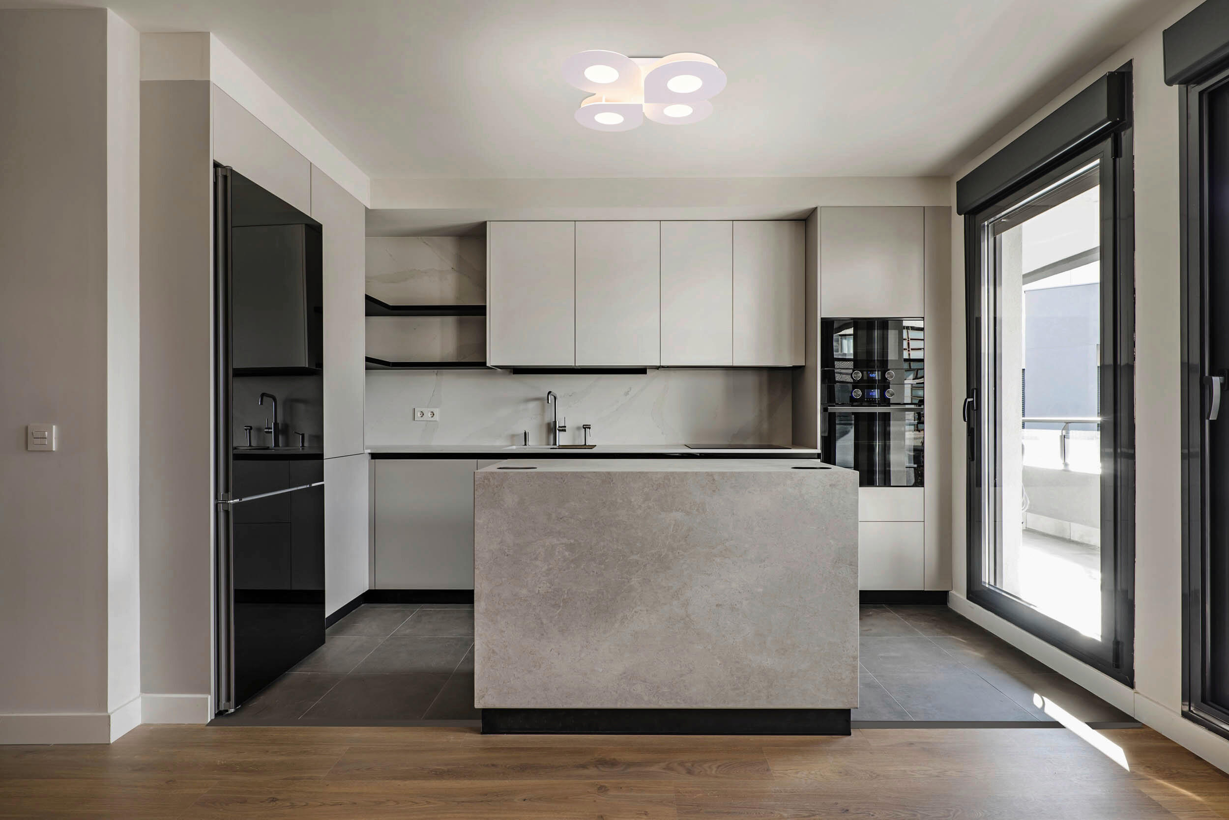 LED-DECKENLEUCHTE 50/50/7,5 cm   - Weiß, Design, Kunststoff/Metall (50/50/7,5cm) - Näve