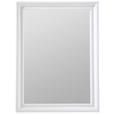 WANDSPIEGEL 45/60/2,8 cm    in rechteckig  - Weiß, KONVENTIONELL, Glas/Holzwerkstoff (45/60/2,8cm) - Carryhome