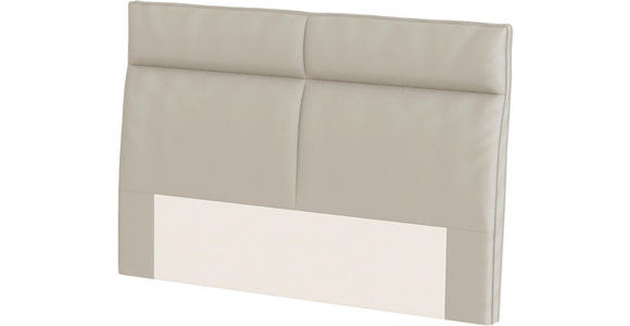 BOXSPRINGBETT 200/200 cm  in Creme  - Creme/Kupferfarben, KONVENTIONELL, Textil/Metall (200/200cm) - Ambiente