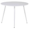 ESSTISCH in Metall, Holzwerkstoff 100/100/75 cm  - Weiß, Design, Holzwerkstoff/Metall (100/100/75cm) - Livetastic