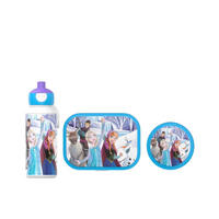 PAUSENSET lunchset campus (pu+bd+fb) frozen friends  - Multicolor, KONVENTIONELL, Kunststoff (24/6,8/24,4cm) - Mepal