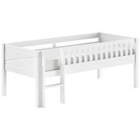 SPIELBETT Kiefer teilmassiv 90/200 cm Weiß  - Weiß, MODERN, Holz (90/200cm) - MID.YOU