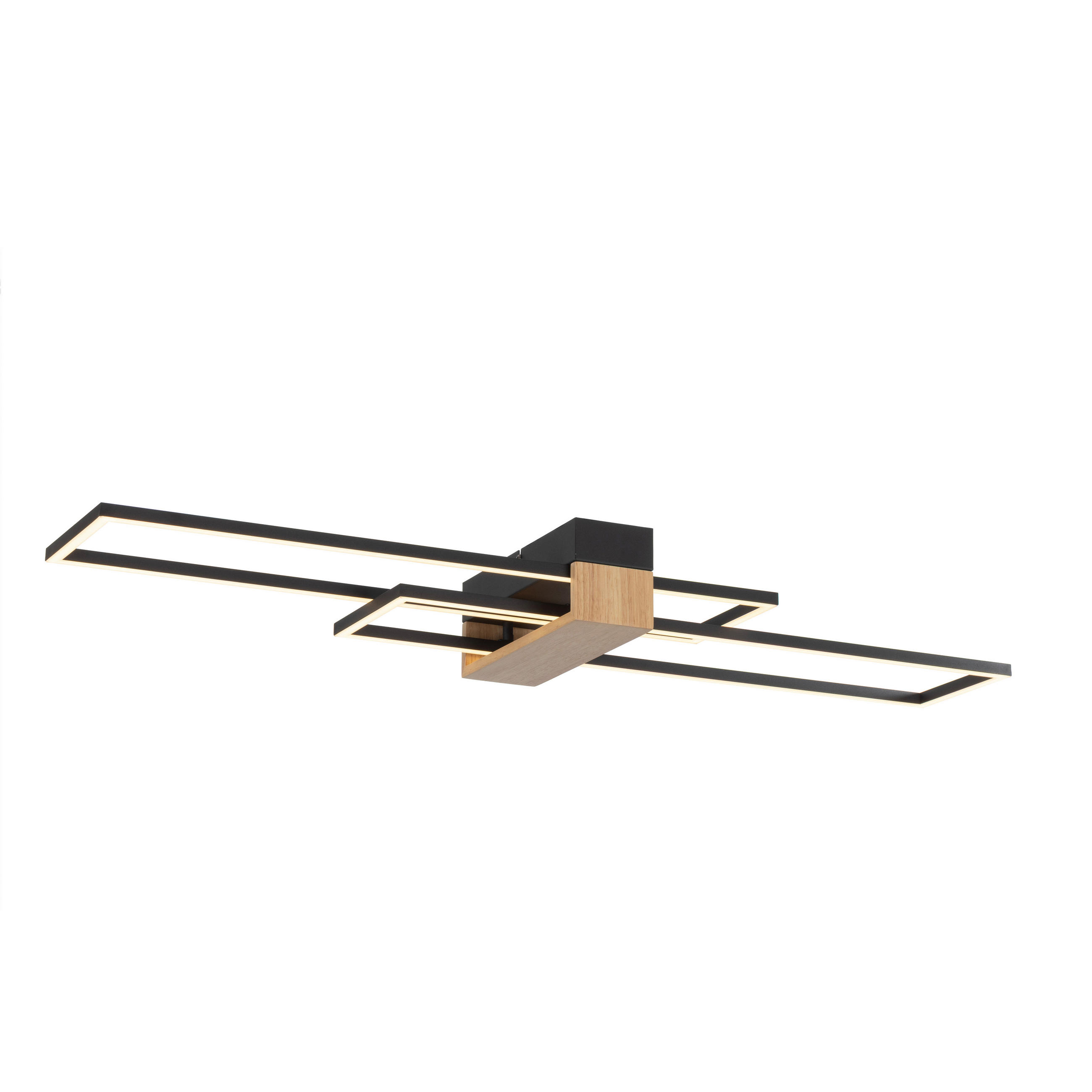 Novel Led-Deckenleuchte Tabit Schwarz 25x9x96.5 cm