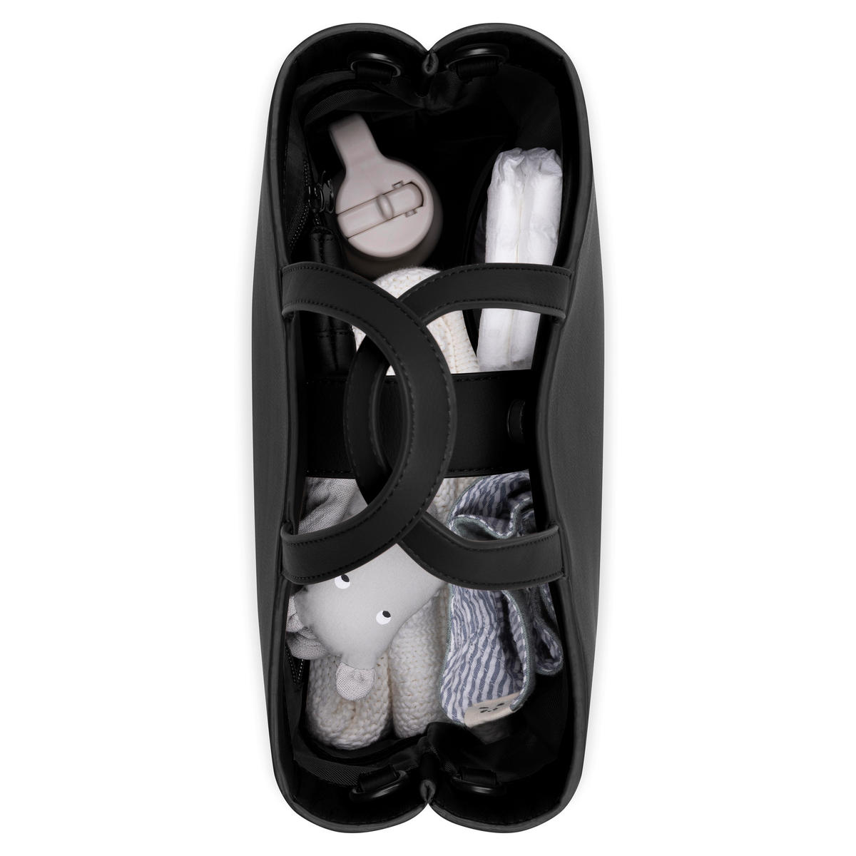 WICKELTASCHE Tote Bag Daily  - Schwarz, Basics, Textil (15/29,5/34,5cm) - ABC Design