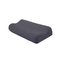NACKENKISSENBEZUG - Anthrazit, Basics, Textil (18,5/27cm)