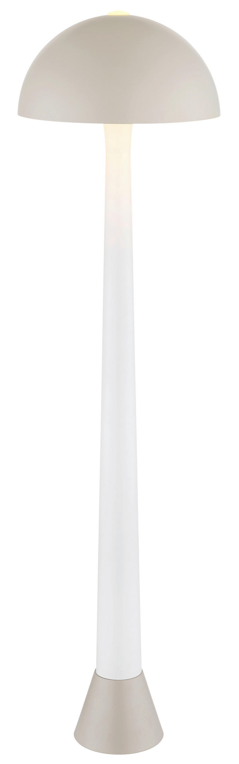 STOJACÍ LAMPA, 40/150 cm  - bílá/černá, Design, kov/plast (40/150cm) - Globo