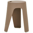 STAPELHOCKER Beige  - Beige, Basics, Kunststoff (28/46/28cm) - Carryhome