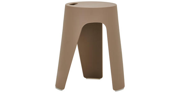 STAPELHOCKER Beige  - Beige, Basics, Kunststoff (28/46/28cm) - Carryhome