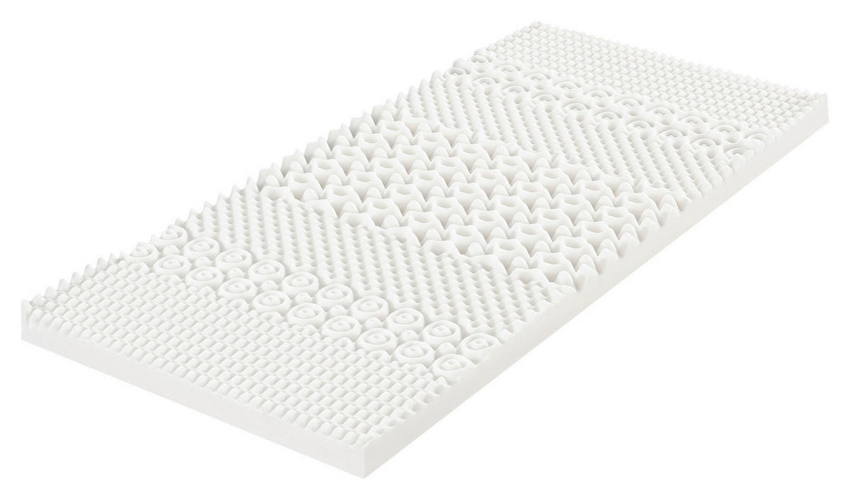 MATRAC, 90/200 cm - biela, Basics, textil (90/200cm) - Carryhome