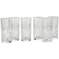 GLÄSERSET Stella 6-teilig  - Transparent, Konventionell, Glas (330ml) - Novel
