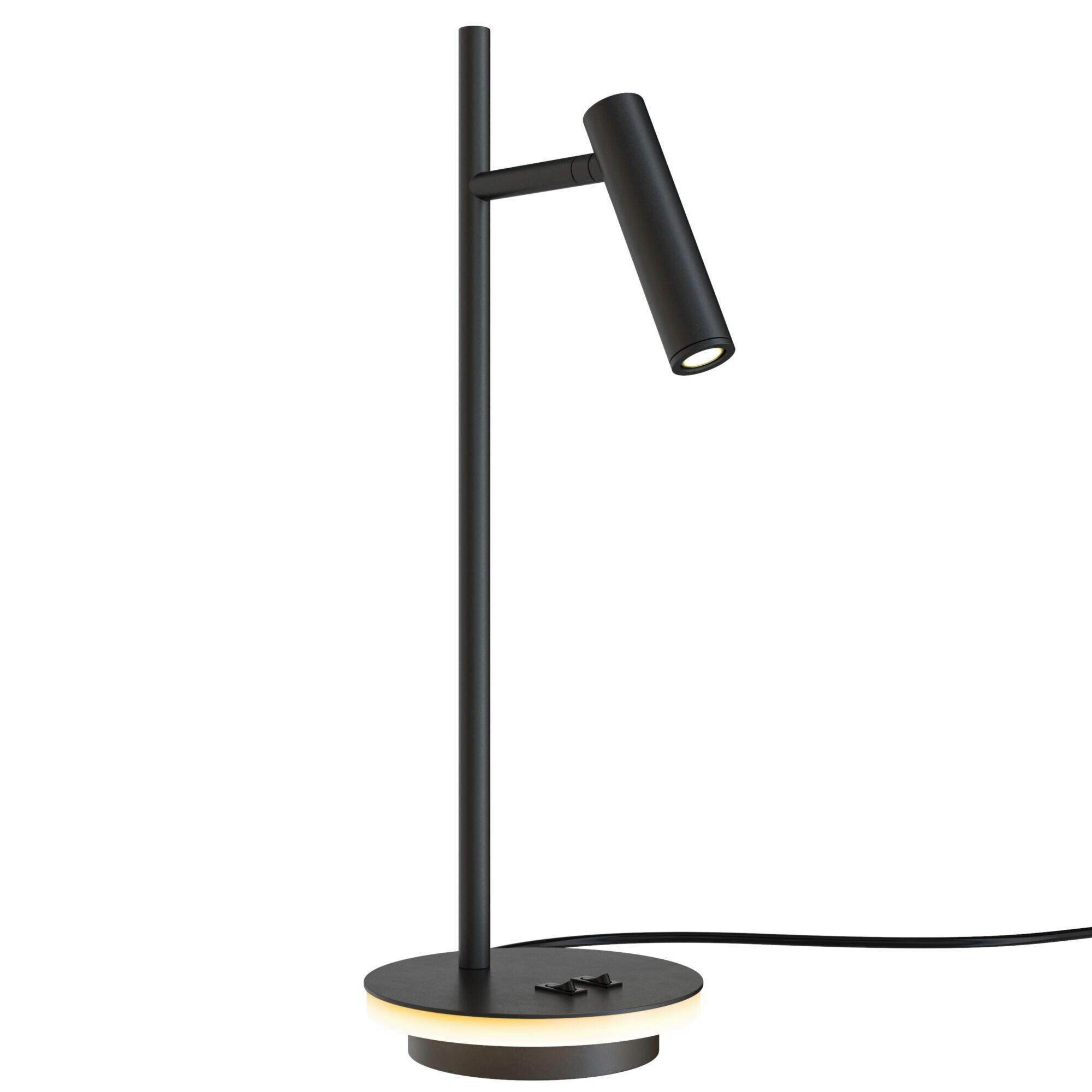SCHREIBTISCHLEUCHTE - Schwarz, Trend, Metall (15/45,5cm) - MAYTONI