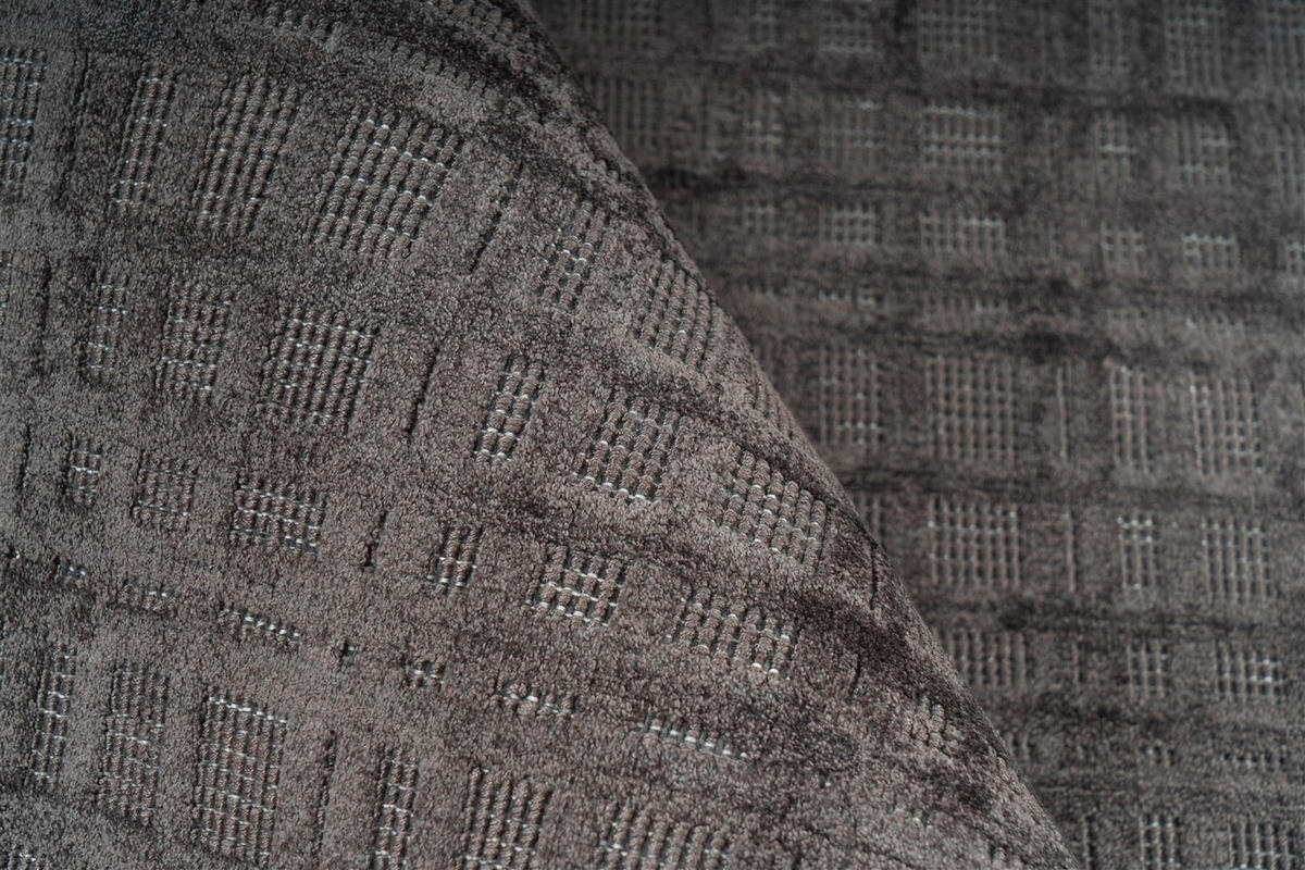 FLACHWEBETEPPICH 120/170 cm Karma Anthrazit  - Anthrazit, Basics, Textil (120/170cm) - Novel
