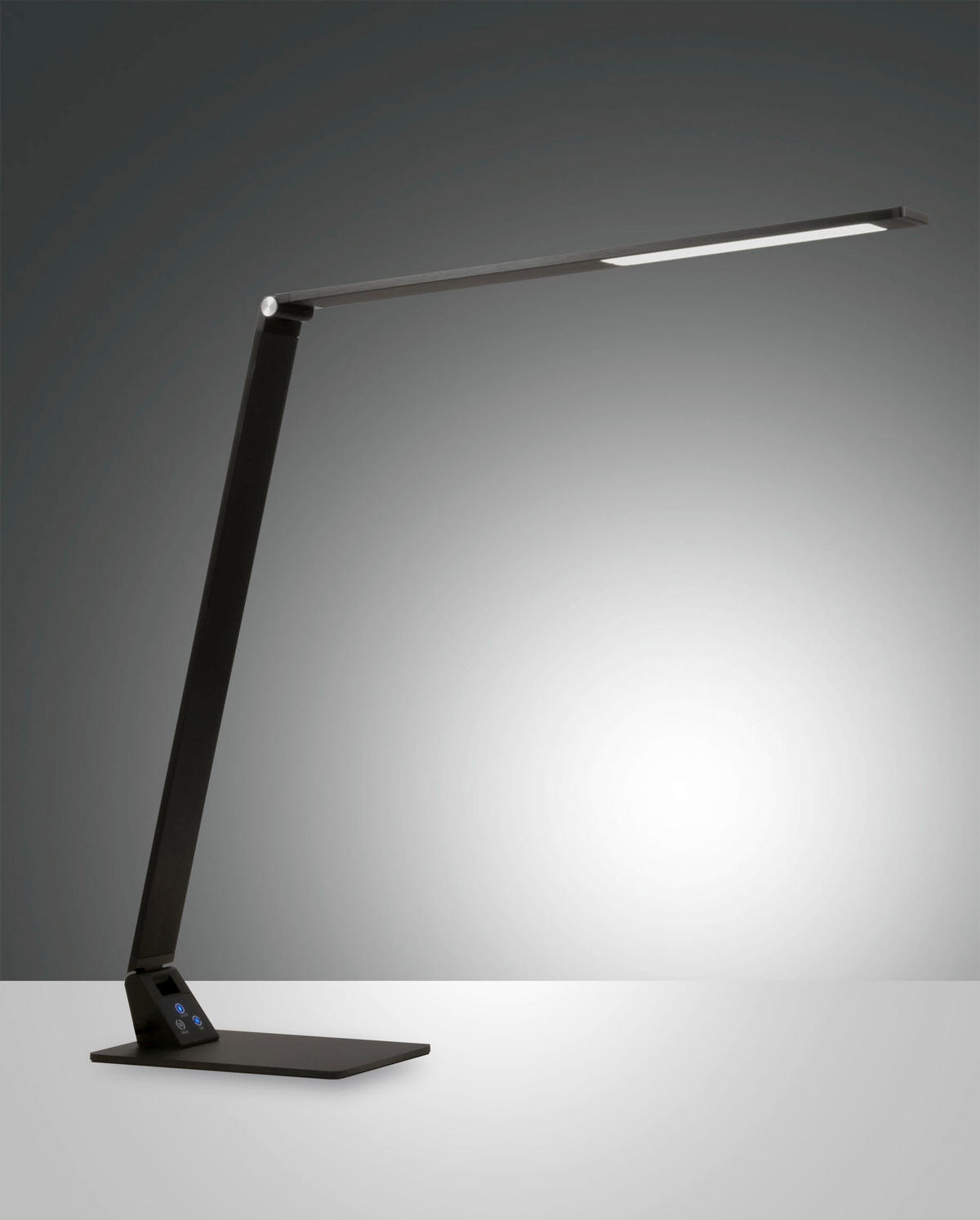 LED-SCHREIBTISCHLEUCHTE Wasp 100/106 cm   - Schwarz, Basics, Metall (100/106cm) - Fabas Luce