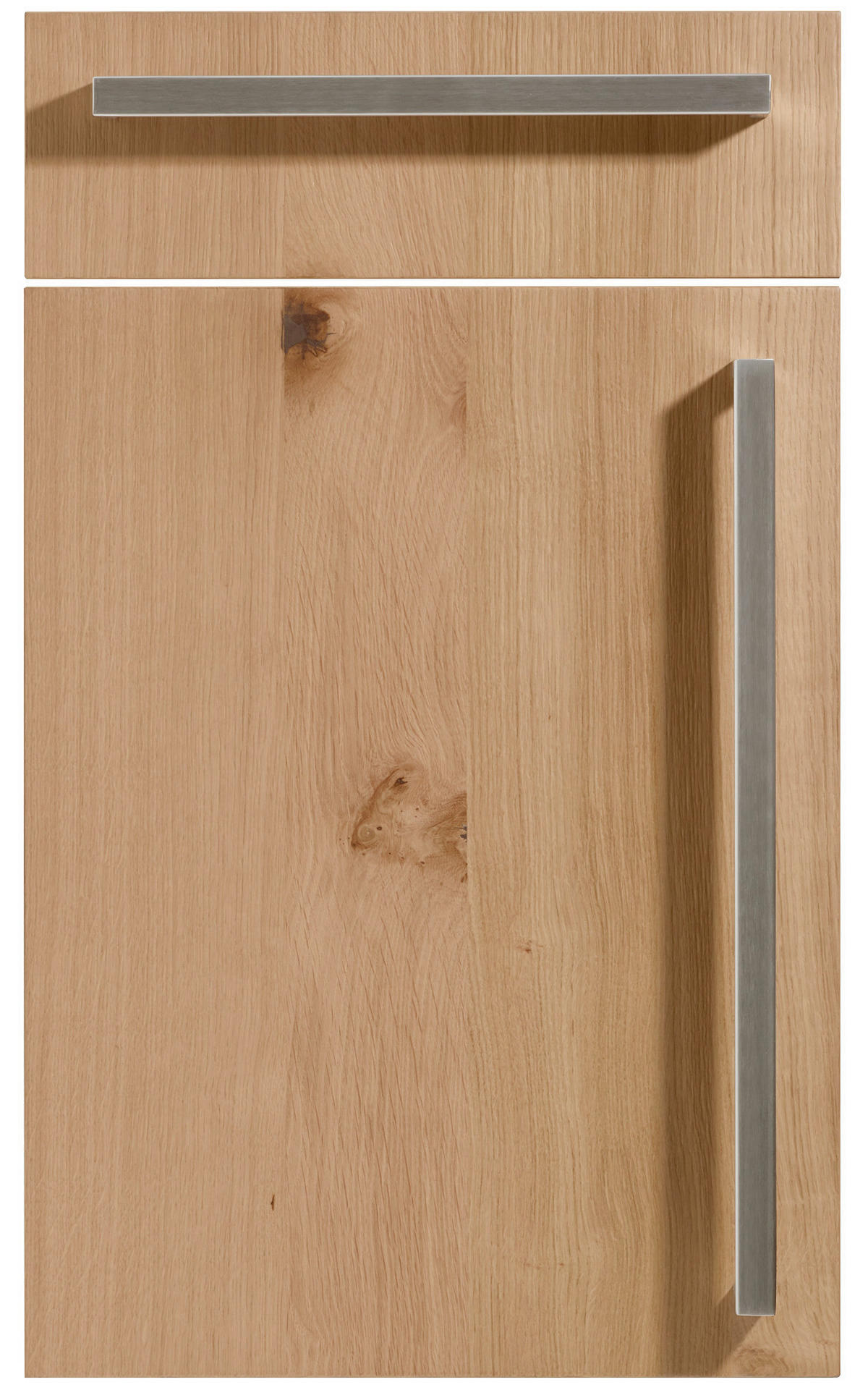 EINBAUKÜCHE LEGNO  - Eichefarben/Weiß, Design, Holzwerkstoff - Nolte Küchen