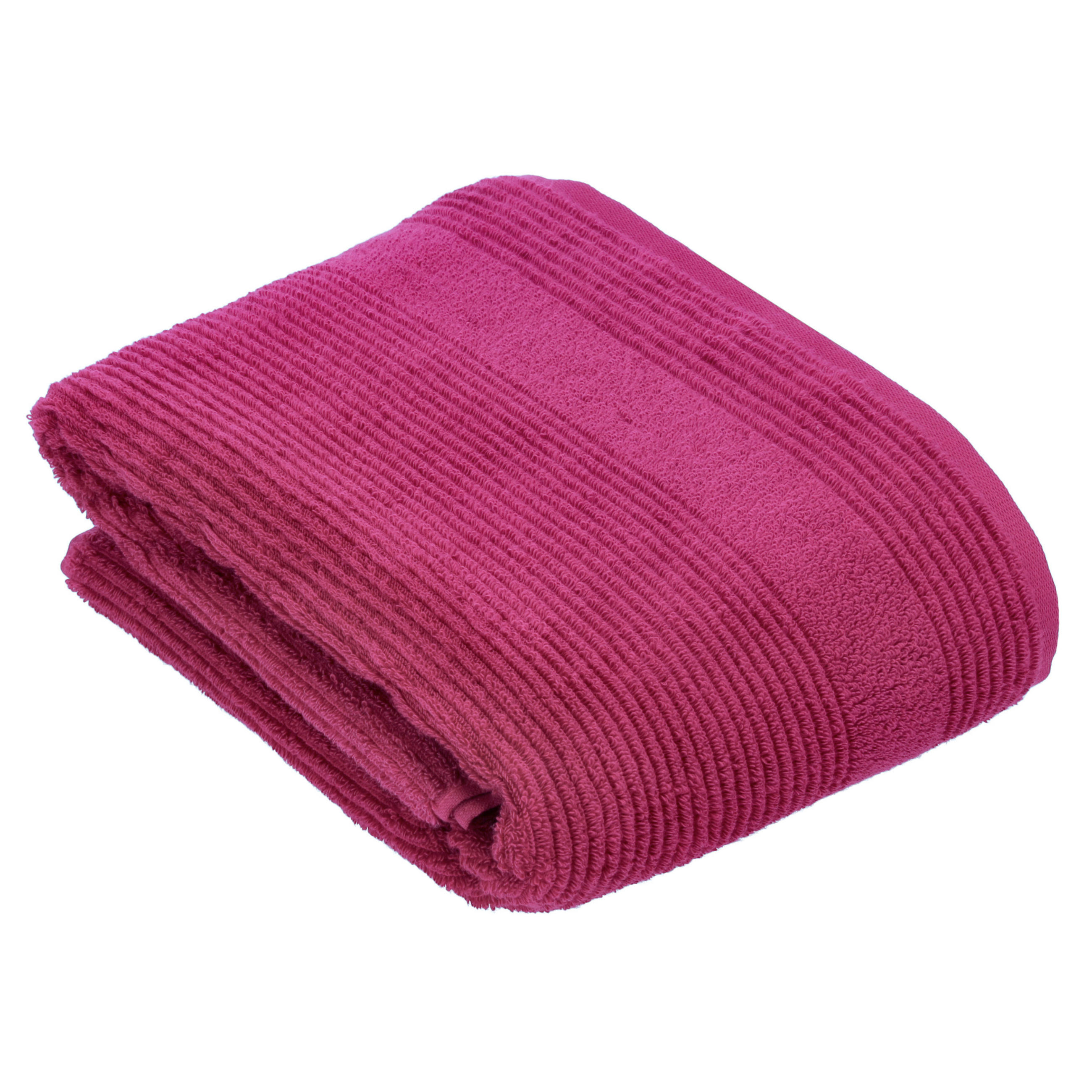 BADETUCH Tomorrow Rot 100/150 cm  - Rot, Basics, Textil (100/150cm) - Vossen