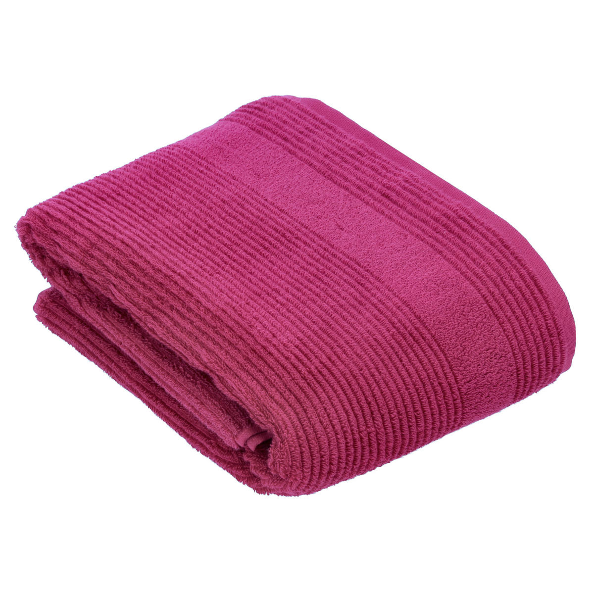 BADETUCH Tomorrow Rot 100/150 cm  - Rot, Basics, Textil (100/150cm) - Vossen