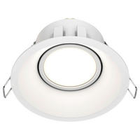 SPOTLIGHT 9,3/4,5/9,3 cm   - vit, Basics, metall (9,3/4,5/9,3cm) - MAYTONI