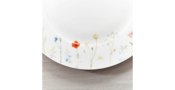 KAFFEESERVICE Wildflower 18-teilig - Multicolor, LIFESTYLE, Keramik - Novel