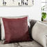 KISSENHÜLLE Bordeaux 60/60 cm - Bordeaux, KONVENTIONELL, Textil (60/60cm)