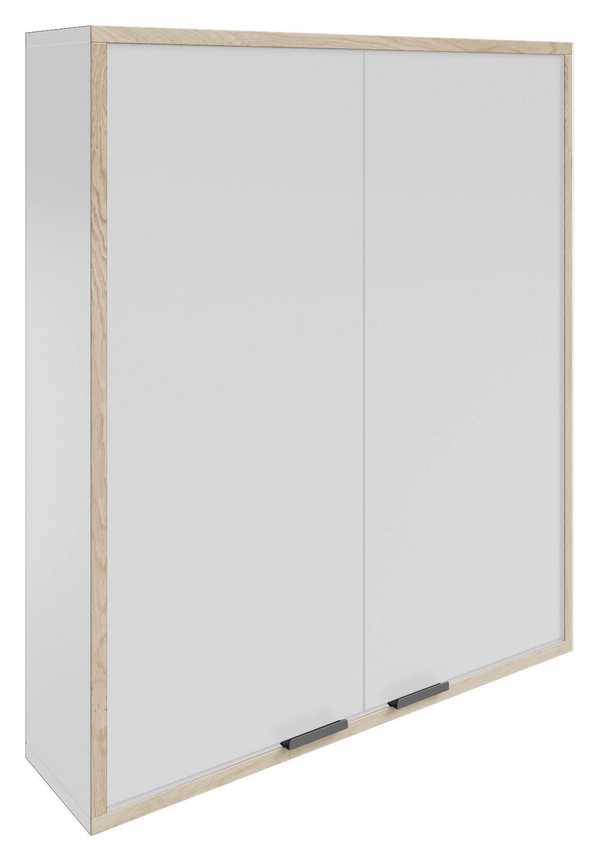 HÄNGESCHRANK 60/63/32,5 cm  - Weiß/Eiche Artisan, MODERN, Holzwerkstoff/Kunststoff (60/63/32,5cm) - MID.YOU