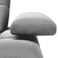 ECKSOFA in Struktur Grauweiß  233/313 cm  - Grauweiß/Schwarz, Design, Kunststoff/Textil (233/313cm) - Emilio Belluti